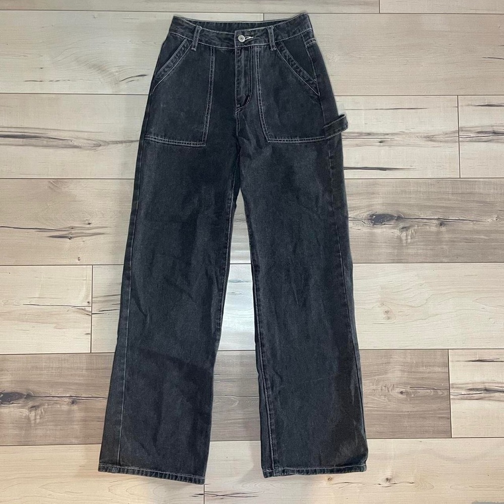 Y2K Gray Carpenter Jeans size XS - Picture 2 of 5